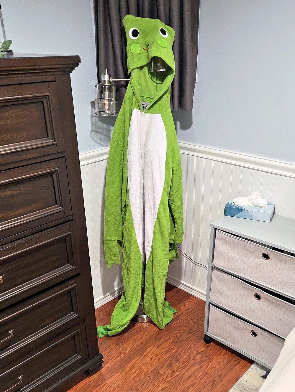 Green & White Frog Costume